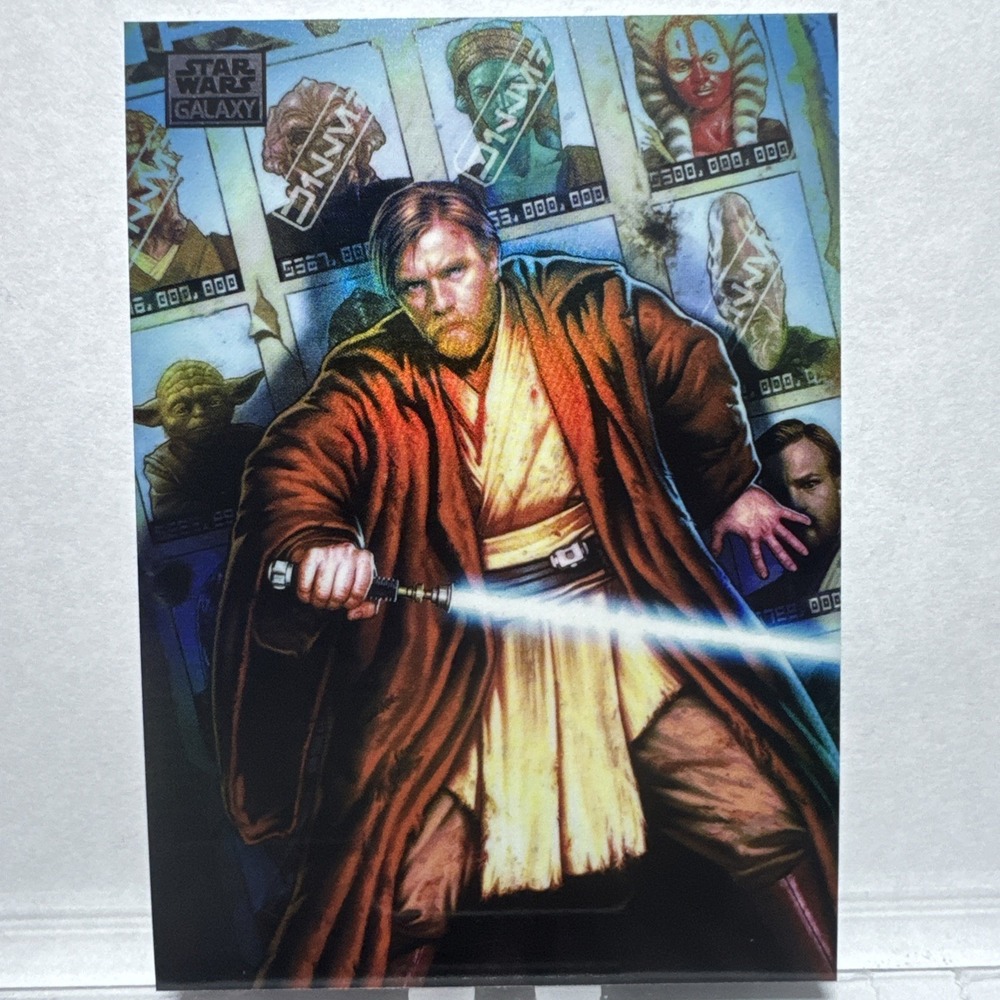 Obi-Wan Kenobi On The Run 2026 Topps Chrome Star Wars Galaxy Refractor #89